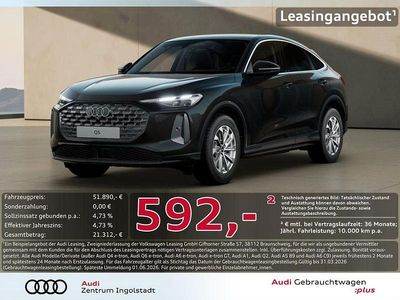 Gebraucht Audi Q5 Sportback Sport 204 PS (150 kW) 2025 Schwarz SUV