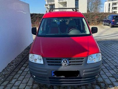 Gebraucht VW Caddy Life 80 PS (58 kW) 2009 Rot Van / Kleinbus