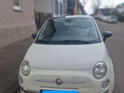 Gebraucht Fiat 500 Lounge 69 PS (50 kW) 2012 Weiß Kleinwagen