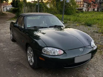 Gebraucht Mazda MX5 110 PS (80 kW) 2000 Grün Cabrio