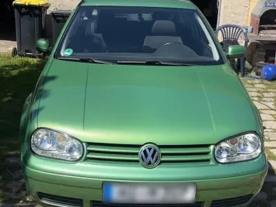 Usata VW Golf IV 125 CV (91 kW) 1997 Verde Utilitaria