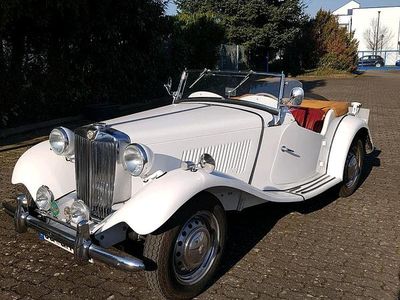 Gebraucht MG TD 40 PS (29 kW) 1952 Weiß Cabrio