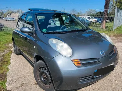 Usata Nissan Micra 68 CV (50 kW) 2003 Grigio Utilitaria