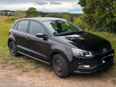 Gebraucht VW Polo 90 PS (66 kW) 2014 Schwarz Kleinwagen
