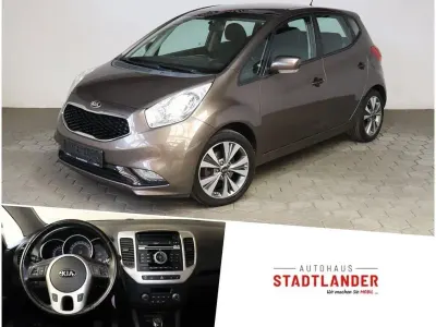 Gebraucht Kia Venga Spirit 125 PS (91 kW) 2015 Braun Kleinwagen