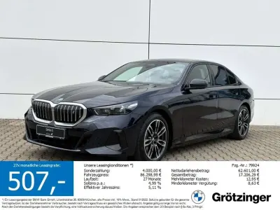 Neu BMW i5 M Sport 250 kW (340 PS) 2025 M carbonschwarz metallic Limousine