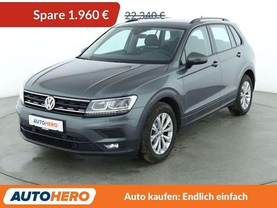 Indiumgrau Gebraucht 2020 VW Tiguan Trendline SUV | 20.380 € (Superpreis)