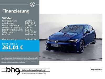 Gebraucht VW Golf VIII R-line 150 PS (110 kW) 2025 Lapiz blue metallic Limousine