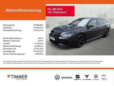 Second-hand VW Passat R-line 150 CP (110 kW) 2024 Negru Break