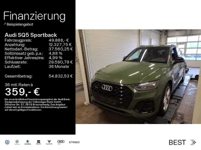 Gebraucht Audi SQ5 Sportback Ambiente 341 PS (250 kW) 2022 Distriktgrün metallic SUV
