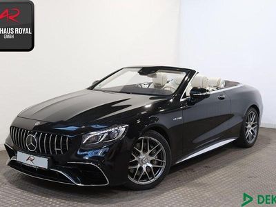 Gebraucht Mercedes S63 AMG AMG 612 PS (450 kW) 2019 Schwarz (metallic) Cabrio