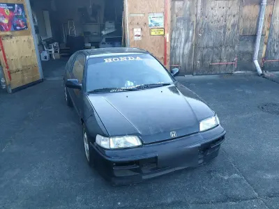 Usata Honda CR-X 125 CV (91 kW) 1990 Nero Utilitaria