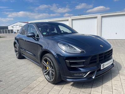 Gebraucht Porsche Macan Turbo Performance Package 521 PS (383 kW) 2016 Blau SUV