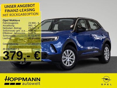 Gebraucht Opel Mokka-e Edition 100 kW (136 PS) 2024 Voltaik blau (metall SUV