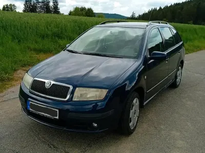 Gebraucht Skoda Fabia 75 PS (55 kW) 2004 Blau Kombi