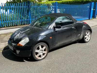Gebraucht Ford StreetKa 95 PS (69 kW) 2003 Schwarz Cabrio