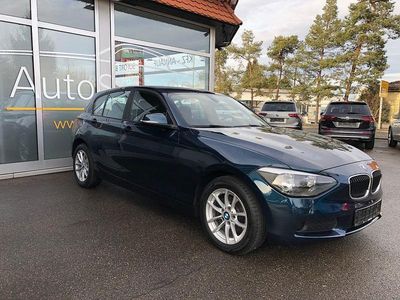 Blau Gebraucht 2015 BMW 116 Advantage Kleinwagen | 10.990 € (Fairer Preis)