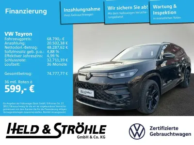 Brugt VW Tayron R-line 265 HK (194 kW) 2026 Sort SUV