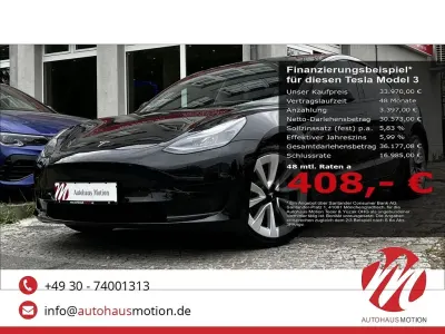 Occasion Tesla Model 3 Standard Range 208 kW (283 PK) 2022 Zwart Sedan