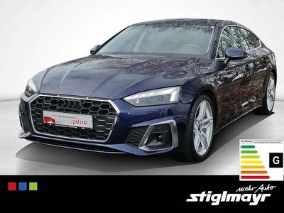 Gebraucht Audi A5 Sportback S-Line 286 PS (210 kW) 2022 Navarrablau metallic Kleinwagen