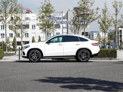 Gebraucht Mercedes GLE350 AMG line 258 PS (189 kW) 2017 Weiß Coupé