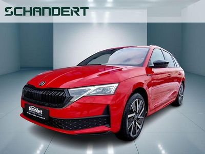 Nuova Skoda Octavia SportLine 204 CV (150 kW) 2026 Rosso Station wagon