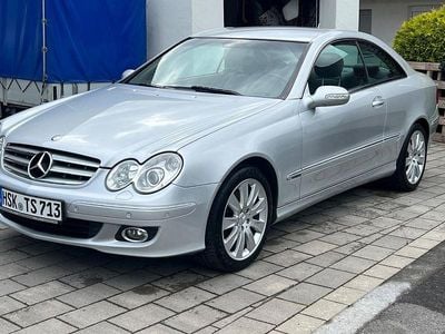 Brugt Mercedes CLK200 184 HK (135 kW) 2007 Sølv Coupe