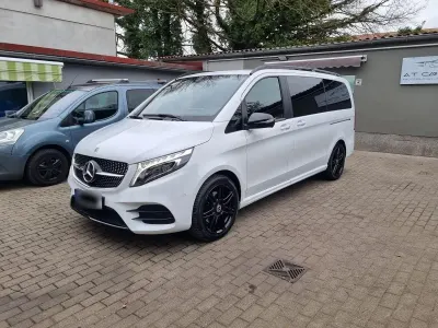 Brugt Mercedes V220 AMG 163 HK (119 kW) 2022 Hvid MPV