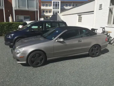 Gebraucht Mercedes CLK500 306 PS (225 kW) 2005 Beige Cabrio