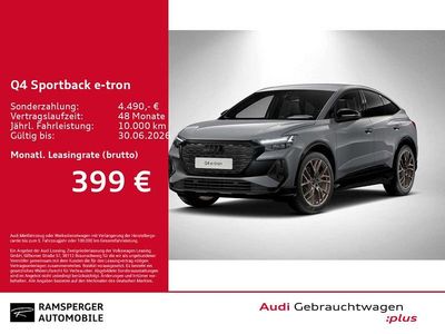 Gebraucht Audi Q4 e-tron S-Line 210 kW (286 PS) 2025 Kieselgrau SUV
