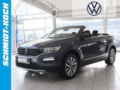Second-hand VW T-Roc Cabriolet Style 150 CP (110 kW) 2021 Gri Cabrio