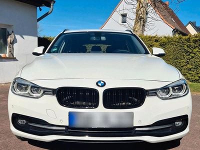 Usata BMW 320 Sport Line 190 CV (139 kW) 2017 Bianco Station wagon