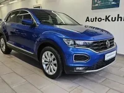 Brugt VW T-Roc Sportline 150 HK (110 kW) 2021 Blå SUV