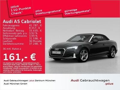 Gebraucht Audi A5 Cabriolet Advanced Plus 204 PS (150 kW) 2024 Mythosschwarz metallic Cabrio