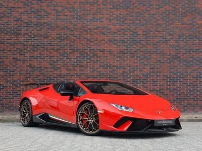 Second-hand Lamborghini Huracán 640 CP (470 kW) 2018 Roșu Cabrio