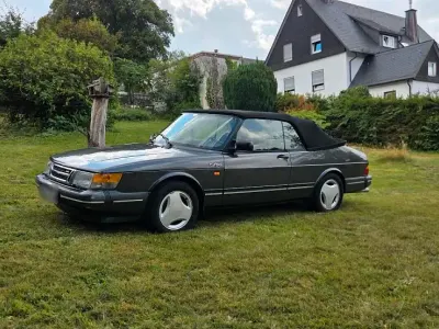 Gebraucht Saab 900 Cabriolet 160 PS (117 kW) 1988 Grau Cabrio