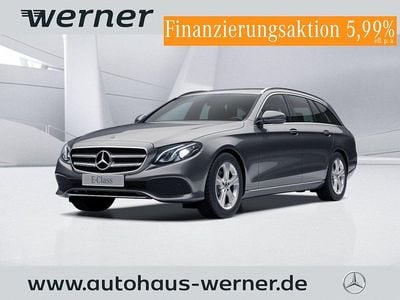 Gebraucht Mercedes E220 Avantgarde 195 PS (143 kW) 2018 Lack selenitgrau Kombi