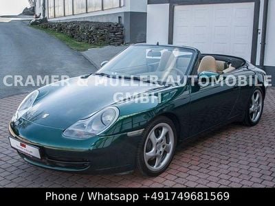 Second-hand Porsche 911 Carrera 4 Cabriolet 300 CP (220 kW) 2000 Verde Cabrio