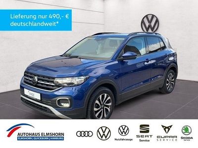 Gebraucht VW T-Cross Active 95 PS (69 kW) 2021 Reef blue metallic SUV