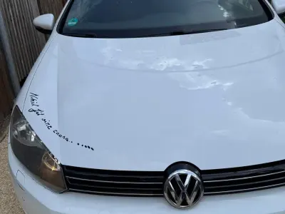 Gebraucht VW Golf Cabriolet 122 PS (89 kW) 2012 Weiß Cabrio