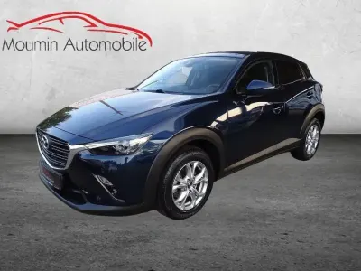 Gebraucht Mazda CX-3 Exclusive-Line 121 PS (88 kW) 2018 Blau SUV