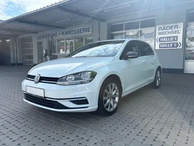 Gebraucht VW Golf VII IQ Drive 116 PS (85 kW) 2019 Weiß Limousine