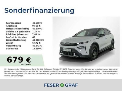 Gebraucht Skoda Elroq First Edition 210 kW (286 PS) 2025 Moon weiss perleffekt SUV