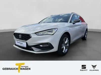 Gebraucht Seat Leon ST FR 131 PS (96 kW) 2022 Weiß Kombi