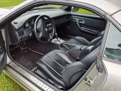 Gebraucht Mercedes SLK200 Edition 163 PS (119 kW) 2002 Silber Cabrio