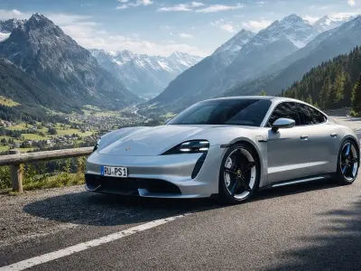 Gebraucht Porsche Taycan Turbo 500 kW (680 PS) 2021 Silber Limousine