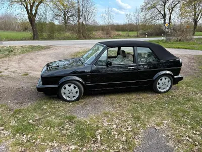 Gebraucht VW Golf Cabriolet Classicline 98 PS (72 kW) 1993 Schwarz Cabrio