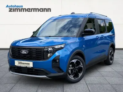 Neu Ford Tourneo Courier Active 125 PS (91 kW) 2026 Digital aqua blue Van / Kleinbus
