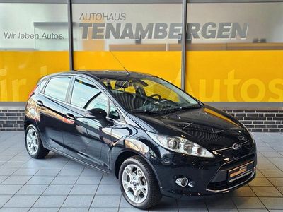 Gebraucht Ford Fiesta Titanium 82 PS (60 kW) 2012 Schwarz Kleinwagen