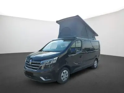 Gebraucht Renault Trafic Komfort 150 PS (110 kW) 2024 Schwarz midnight (metallic) Van / Kleinbus